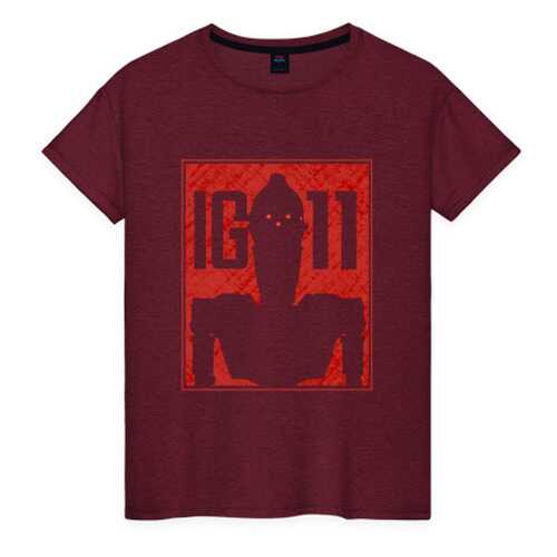 Футболка женская ВсеМайки 2177797 красная XL в H&M