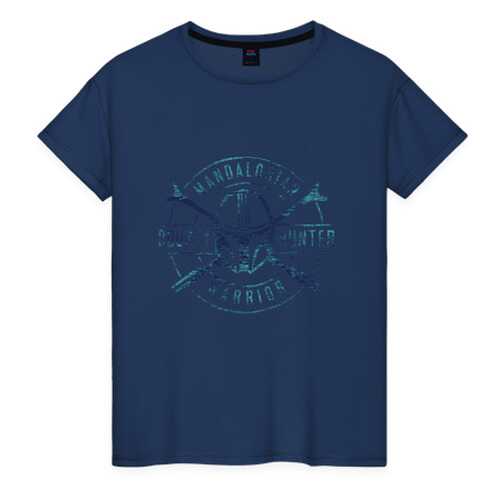 Футболка женская ВсеМайки 2177841 синяя XXL в H&M