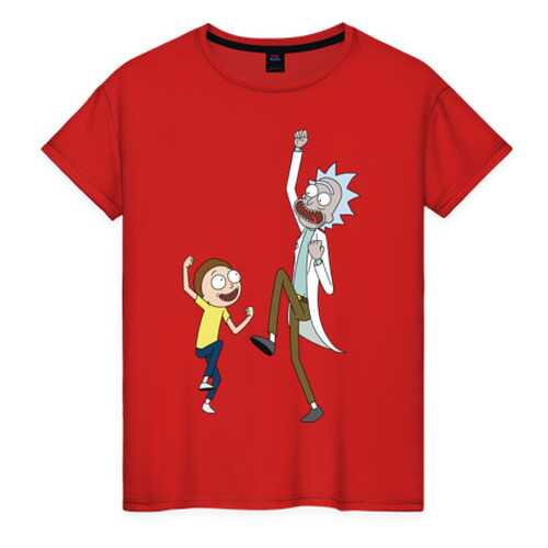 Футболка женская ВсеМайки 2604943 красная XXS в H&M