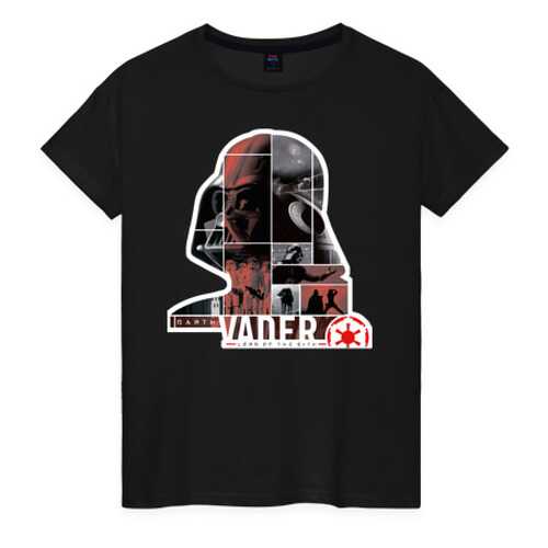Футболка женская ВсеМайки Vader черная 4XL в H&M