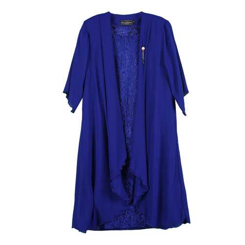 Платье женское Classic Fashion CD-1219-5N синее 58 EU в H&M