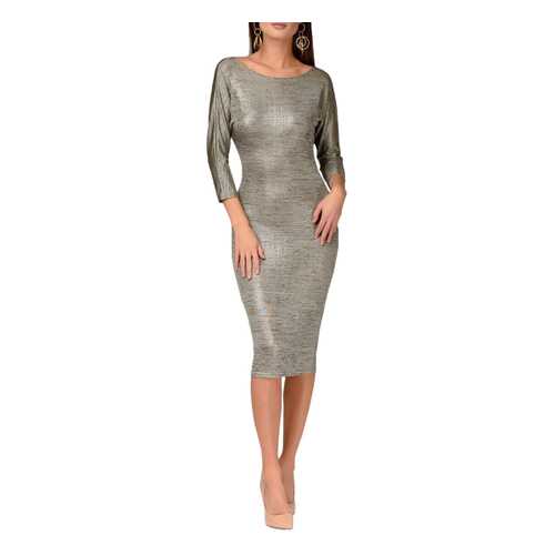 Платье женское D&M by 1001DRESS DM01427YL золотистое XS в H&M