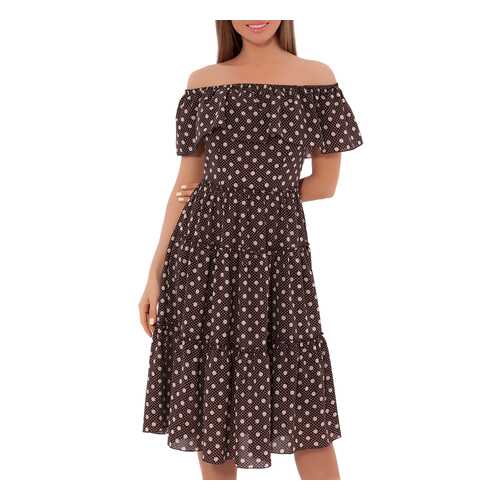 Платье женское EMANSIPE 430030839 коричневое 42 RU в H&M