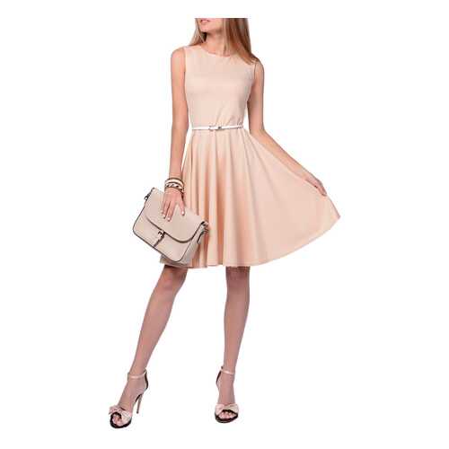 Платье женское FRANCESCA LUCINI F0710-6 бежевое 48 RU в H&M