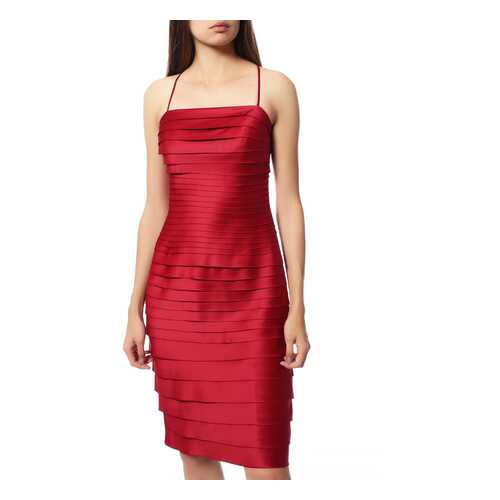 Платье женское JS Collections 5854883 красное 4 US в H&M