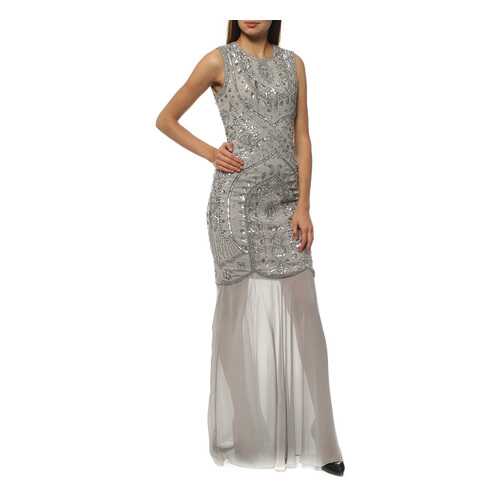 Платье женское JS Collections 5864235 серое 2 US в H&M
