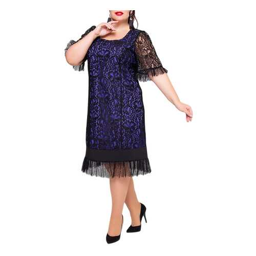 Платье женское KR 1576 фиолетовое 60 RU в H&M