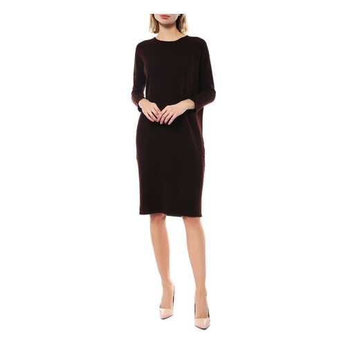 Платье женское Mir cashmere CWJ16-008 коричневое 5XL RU в H&M