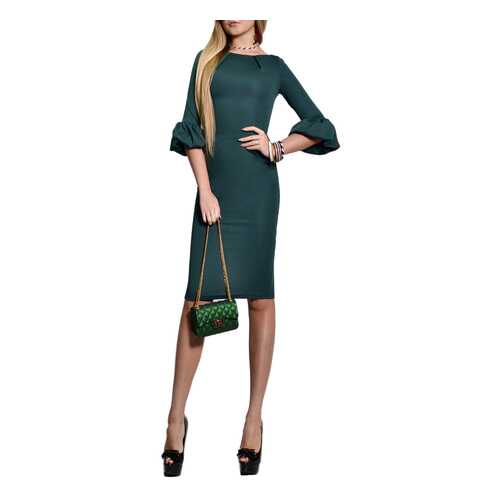 Платье женское Patricia B. NY1173-2 зеленое 44 IT в H&M