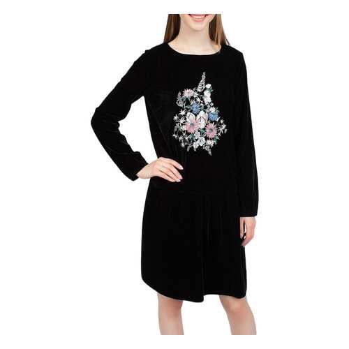 Платье женское SERGINNETTI 5-2249-01-4432-4 черное 40 RU в H&M