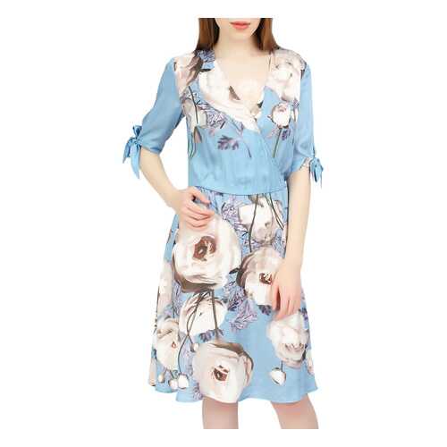 Платье женское SERGINNETTI 5-2448-4202-19 голубое 46 RU в H&M