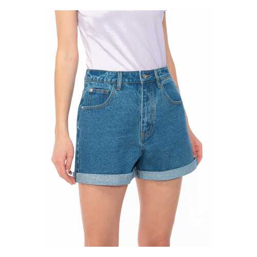 Джинсовые шорты женские Modis M201D00351 синие 48 RU в H&M