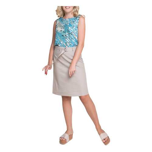 Юбка женская НЕЗНАКОМКА 04.9316.2298 бежевая 48 RU в H&M