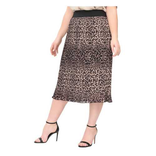 Юбка женская SVESTA J503BRU коричневая 56 FR в H&M