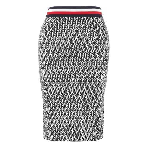 Юбка женская Tommy Hilfiger WW0WW26763 синяя S в H&M