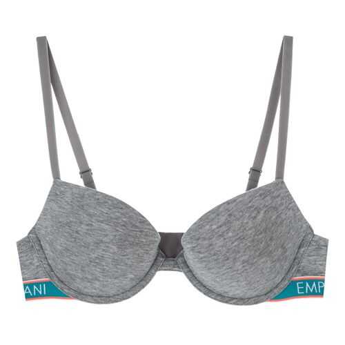 Бюстгальтер женский Emporio Armani 162394 0P317 серый 34C IT в H&M
