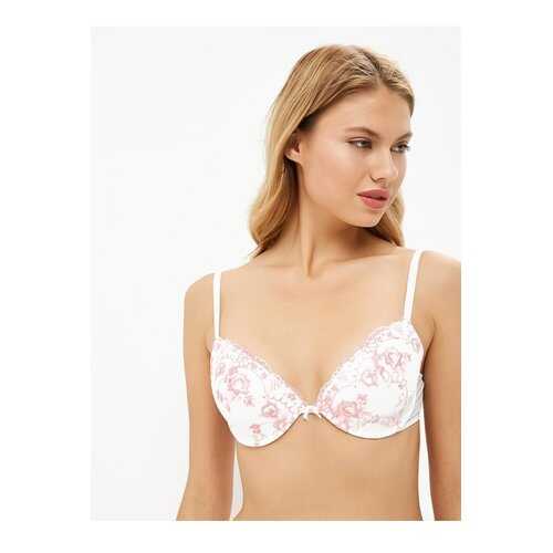 Бюстгальтер женский LUCE DEL SOLE 2901LS белый/розовый 85B в H&M