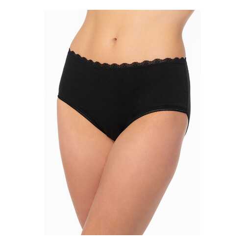 Комплект трусов 3 штуки женский Modis M201U00062 черный 50 в H&M